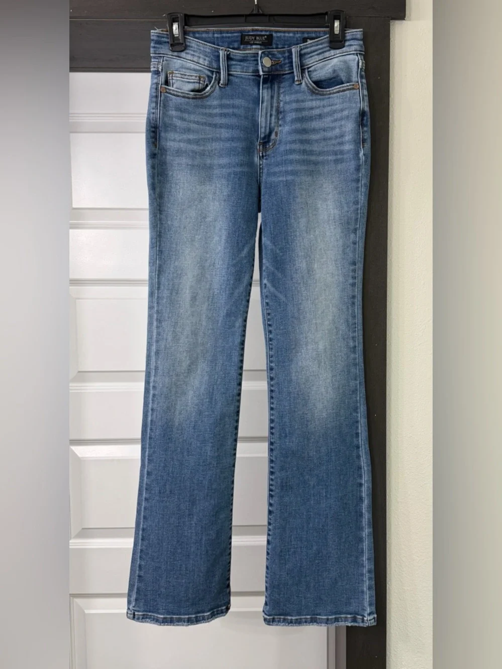 Judy Blue Medium Blue Flare Jeans women size 3 / 26 - Picture 1 of 4